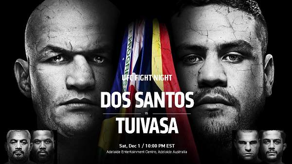 Watch UFC Fight Night 142: Dos Santos vs. Tuivasa 12/2/18