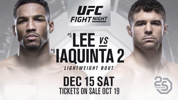 UFC on Fox 31 Lee vs. Iaquinta 2 - 12/15/18