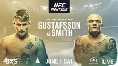 UFC Fight Night 153: Gustafsson vs. Smith Full Fight Replay