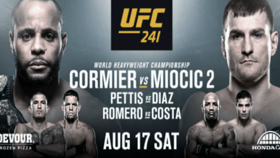 Watch UFC 241: Cormier vs. Miocic 2 8/17/19