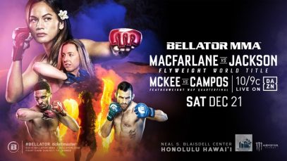 Watch Bellator 236: Macfarlane vs. Jackson 12/21/2019 Full Show Online Free