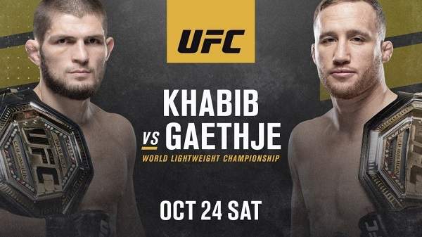 Watch UFC 254 : Khabib Vs Gaethje 10/24/2020